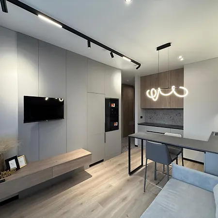 Apartment атмосфера с видом на море и балконом! *
