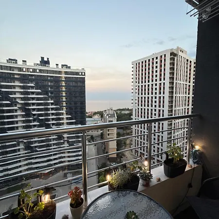 Appartement атмосфера с видом на море и балконом!
